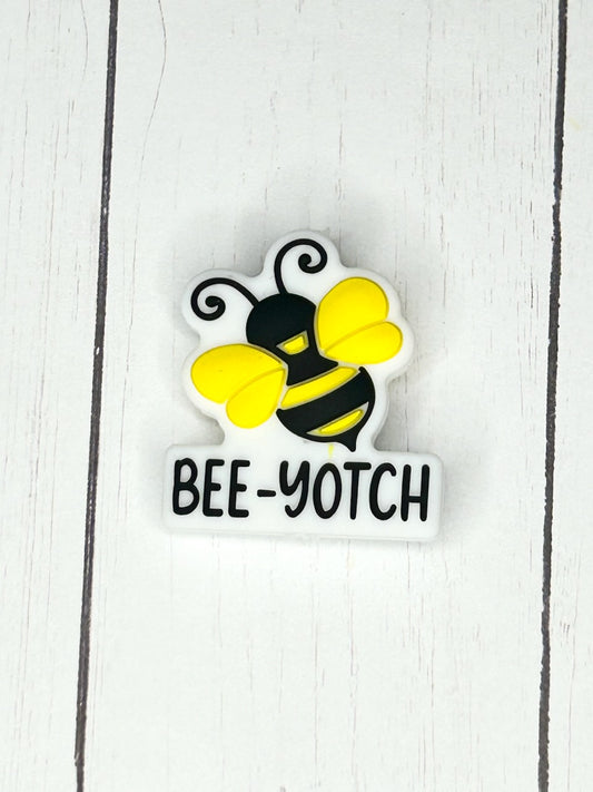 "Bee-Yotch" Focal Bead