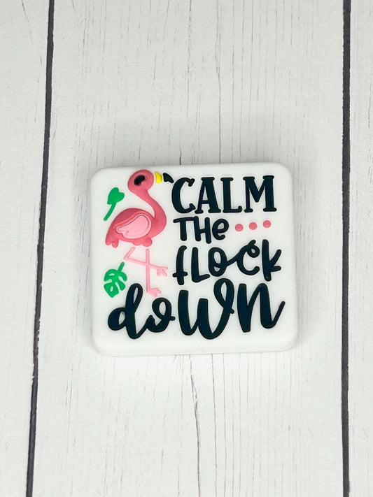 "Calm The Flock Down" - Focal Bead