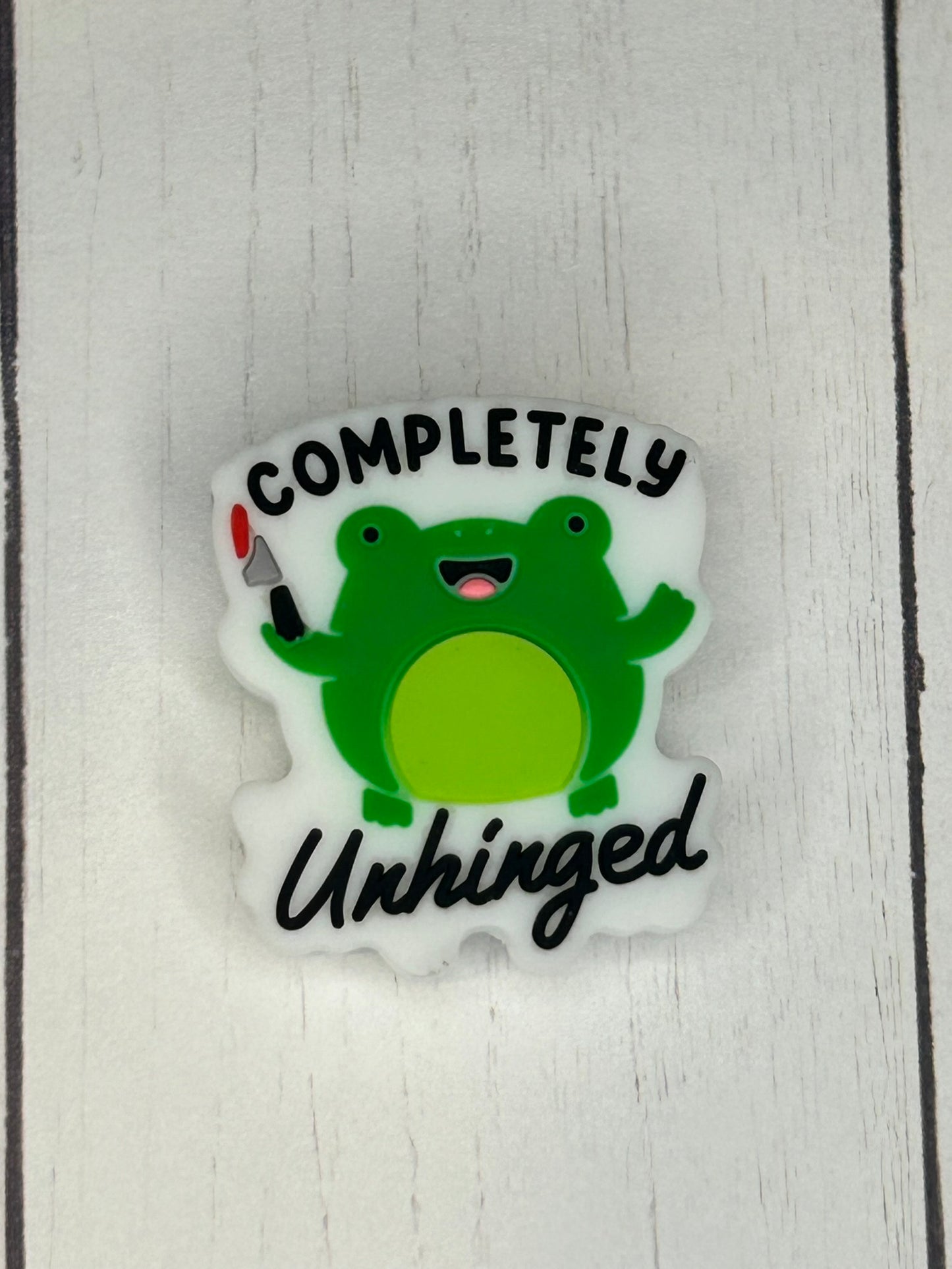 "Completely Unhinged" Focal Bead