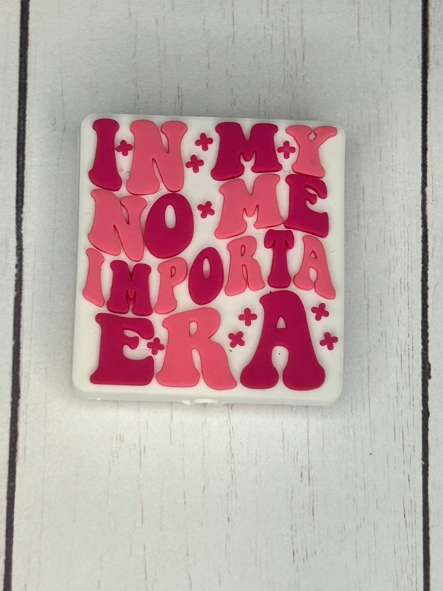 "In My No Me Importa Era" Focal Bead