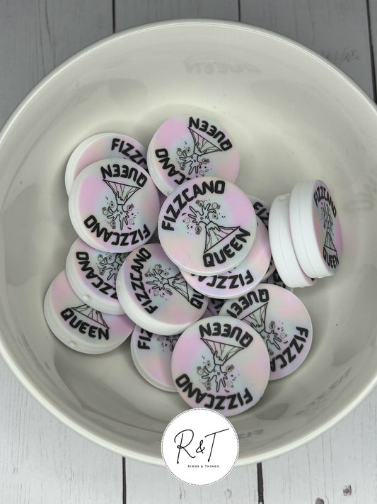 EXCLUSIVE - "Fizzcano Queen" - Bomb Party Inspired Focal Bead