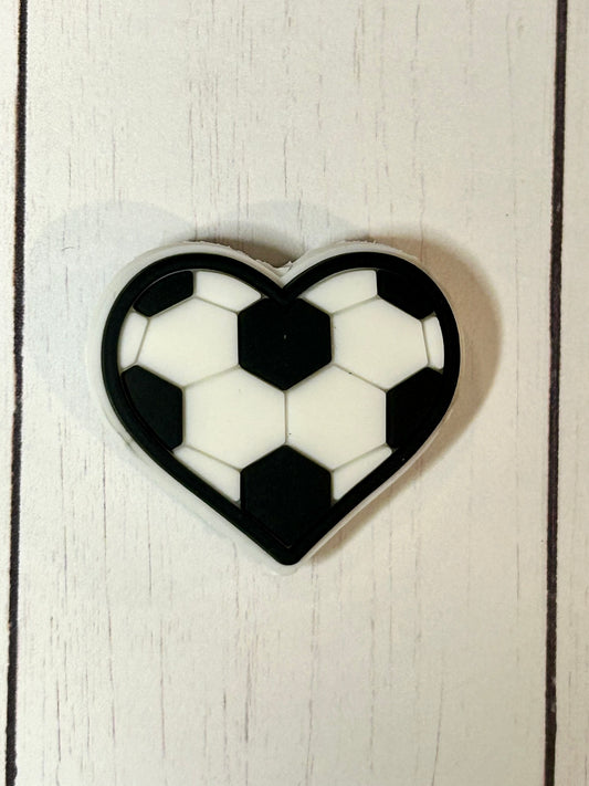 Soccer Ball Focal Bead