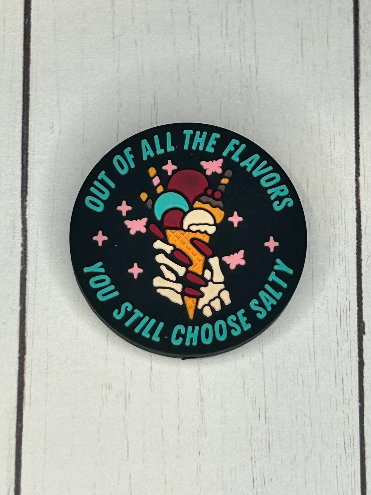 "Out Of All The Flavors, You Still Choose Salty" Focal Bead