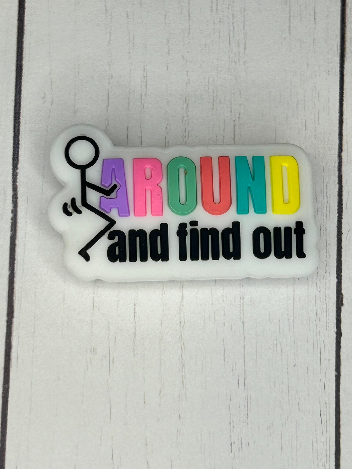 "F Around And Find Out" Focal Bead