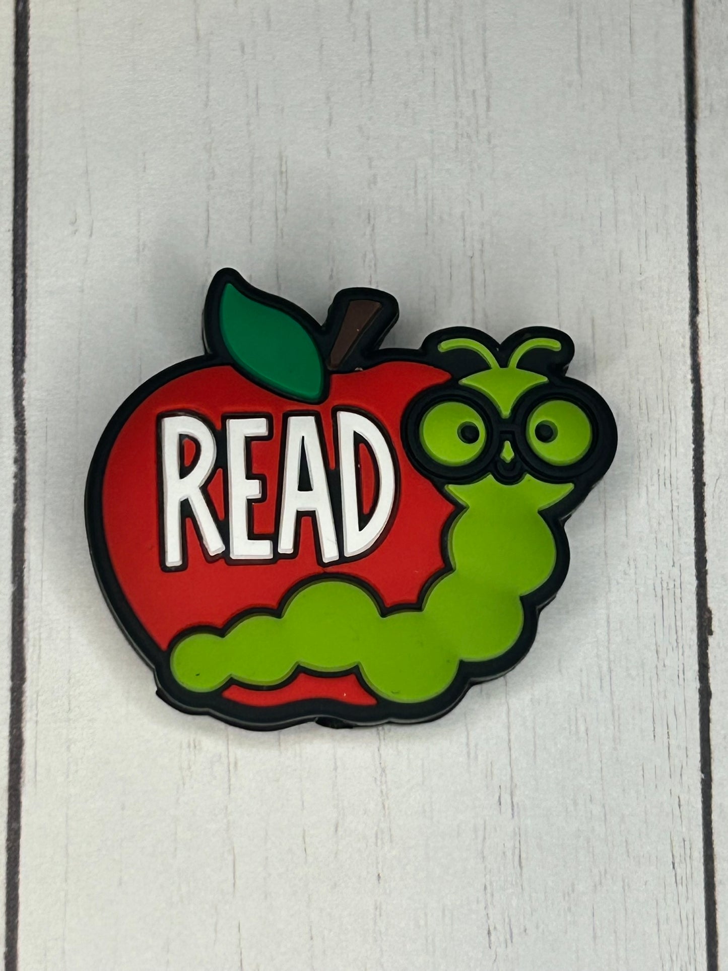 READ Bookworm Focal Bead