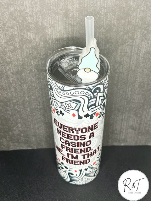 Gnome Straw Buddies - Straw Charm