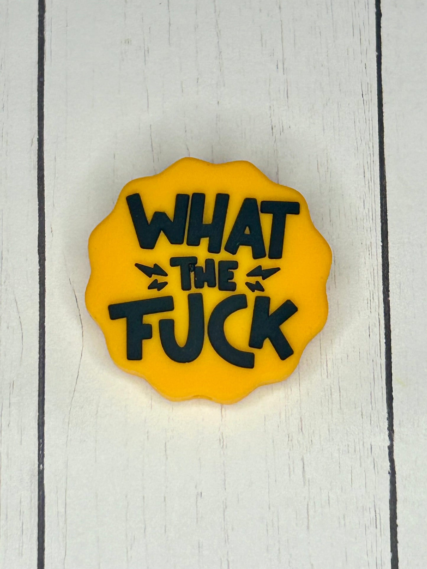 "What The Fuck" Focal Bead