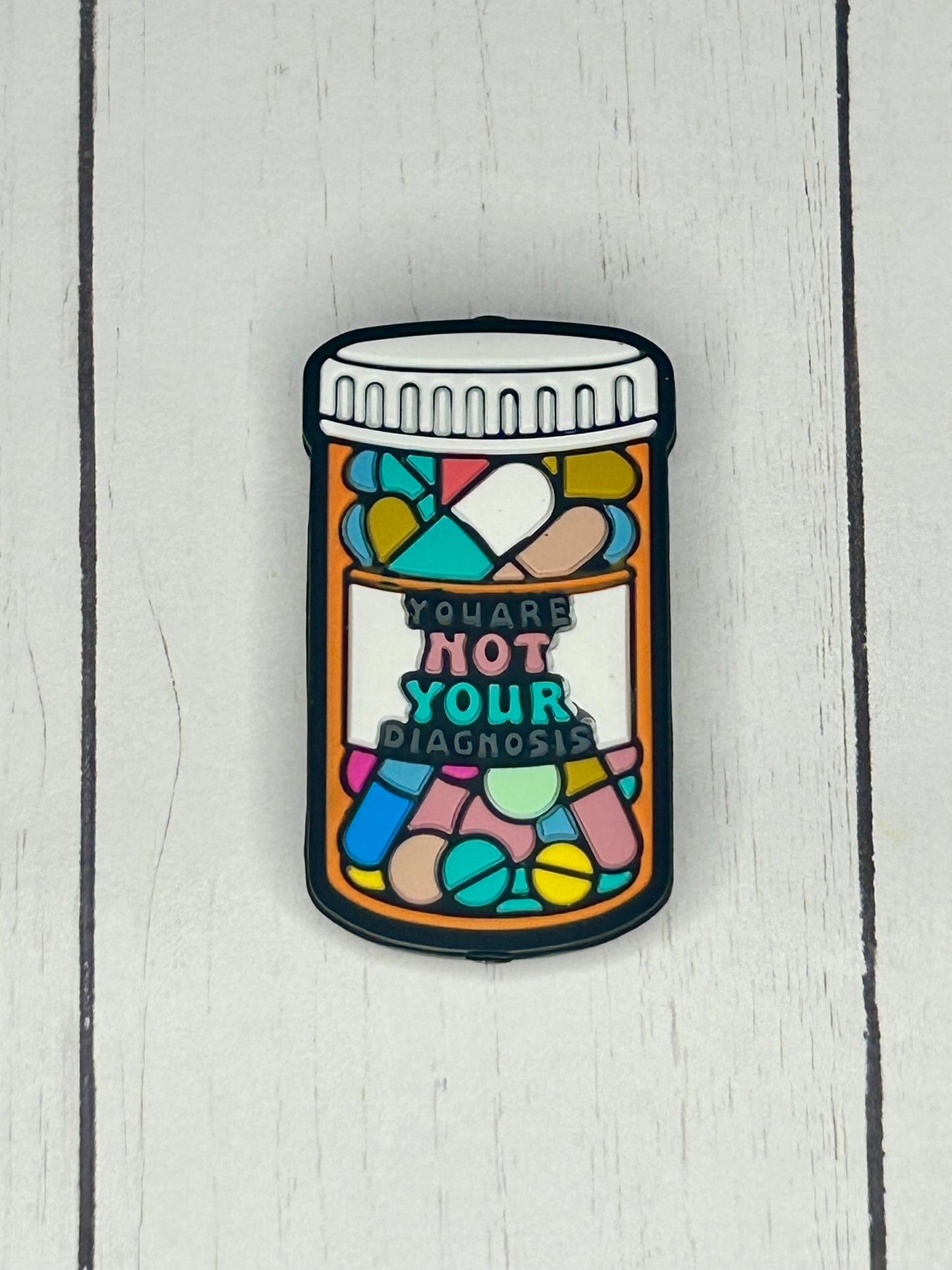 "You Are Not Your Diagnosis" Focal Bead