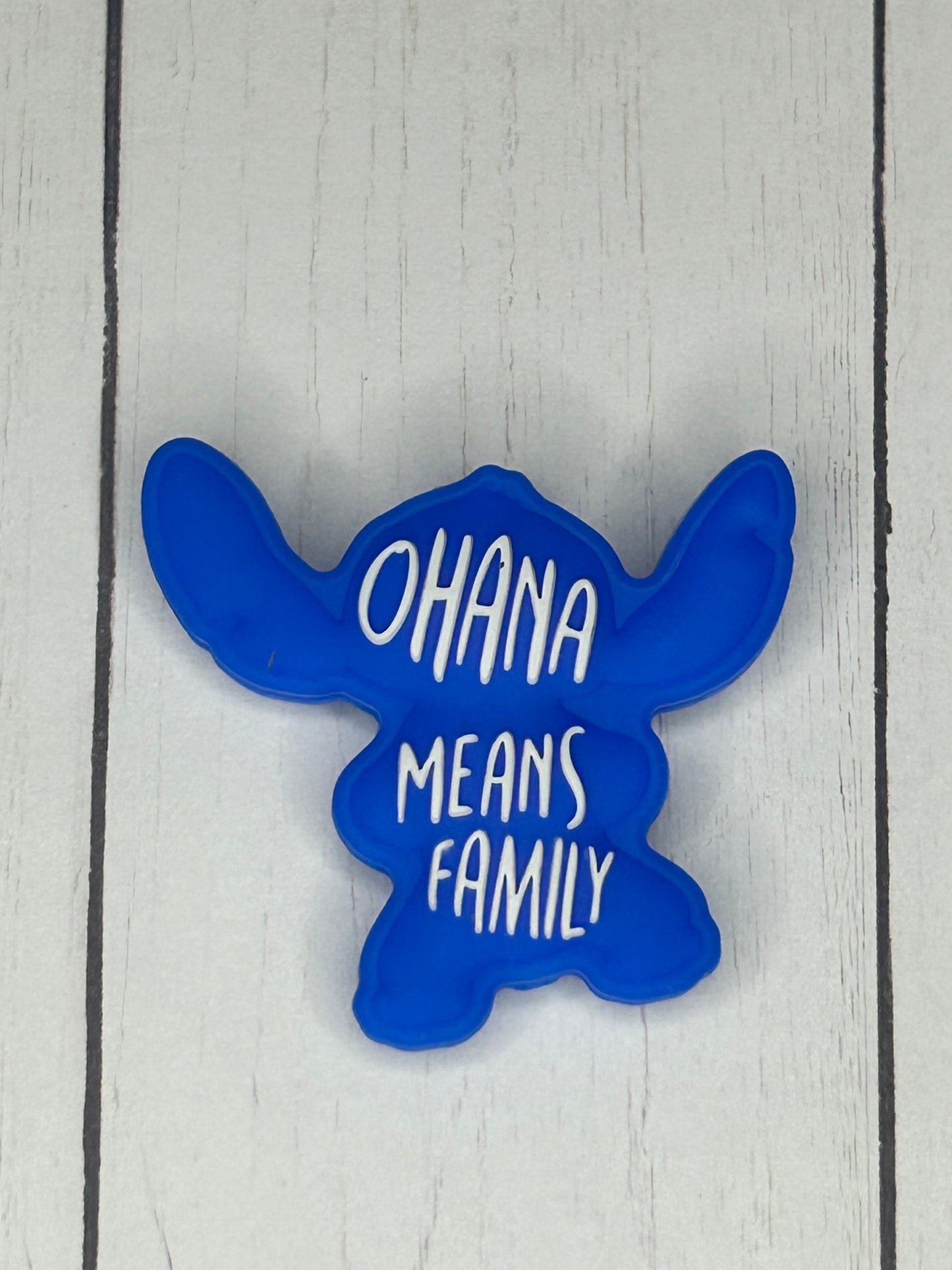 "Ohana Means Family" Focal Bead