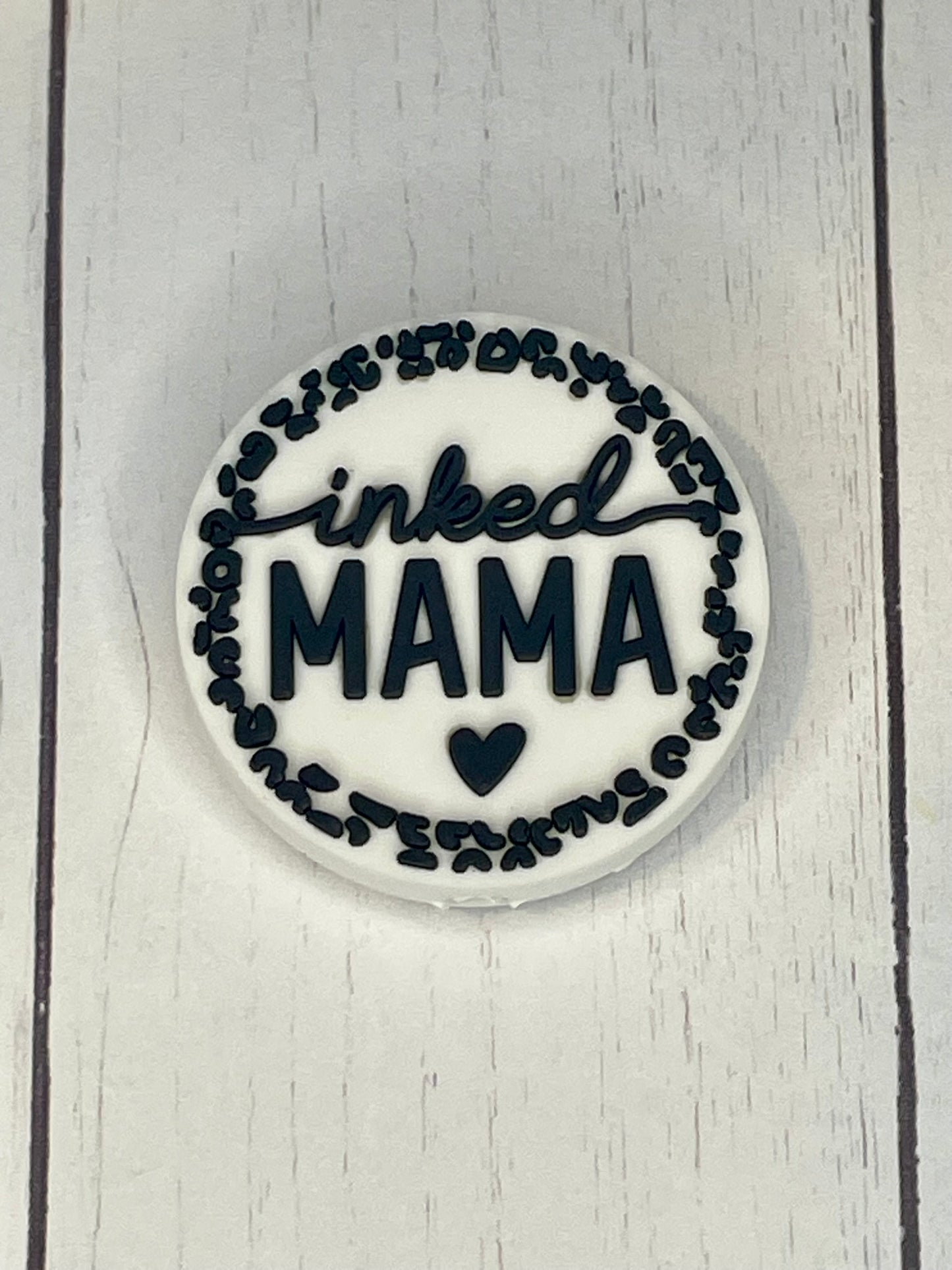"Inked Mama" Focal Bead