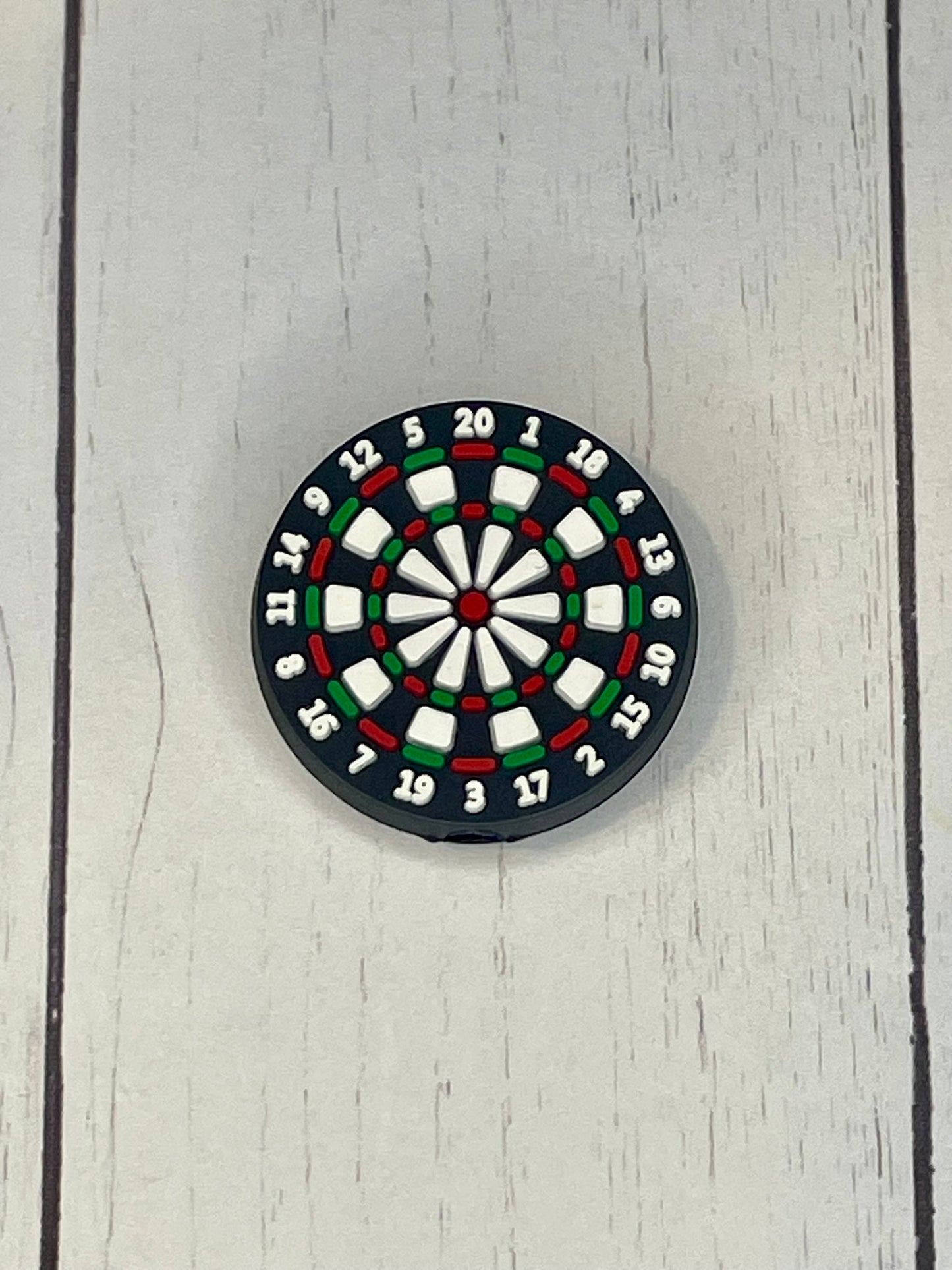 Dart Board Focal Bead