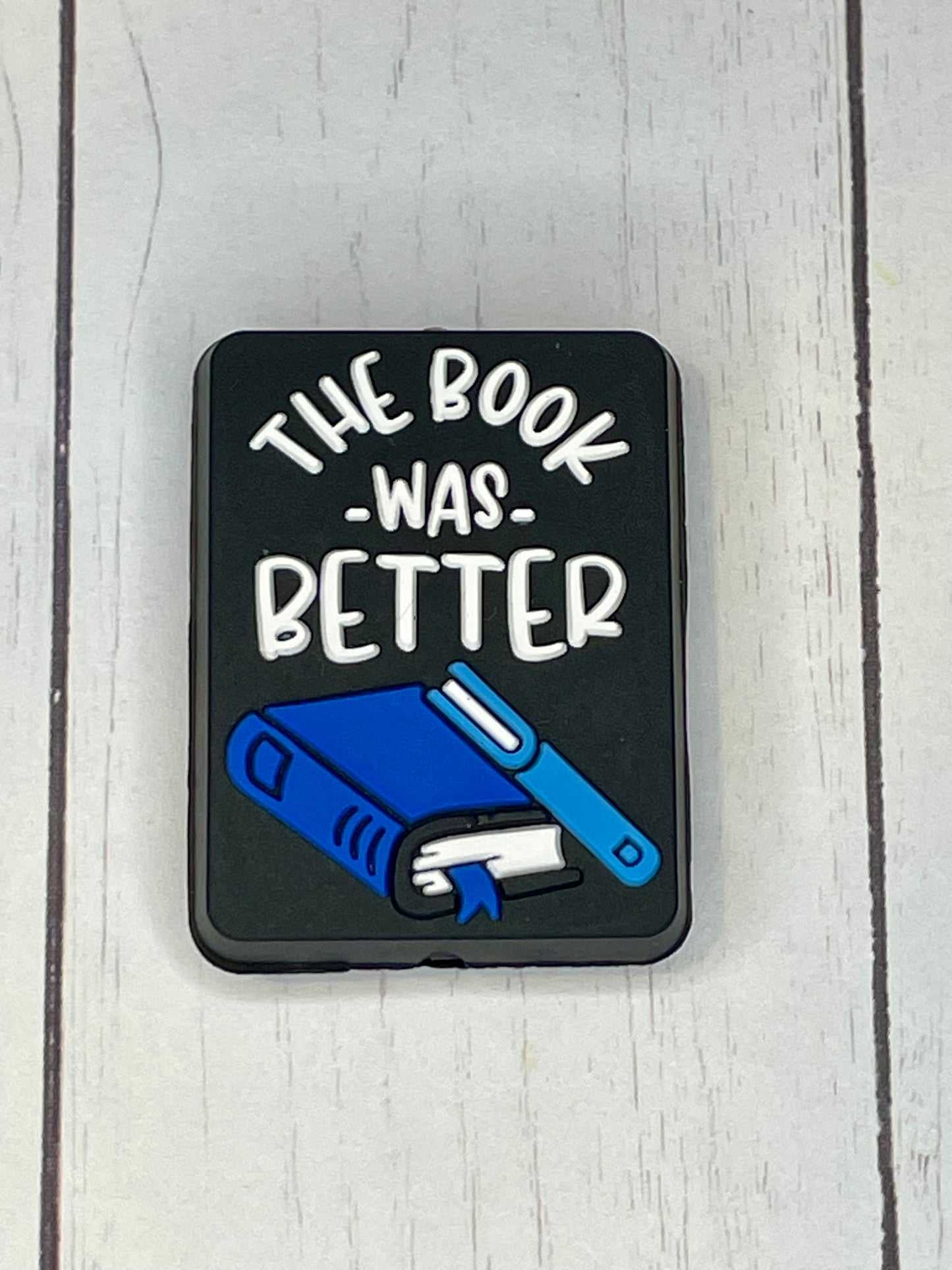 "The Book Was Better" Focal Bead