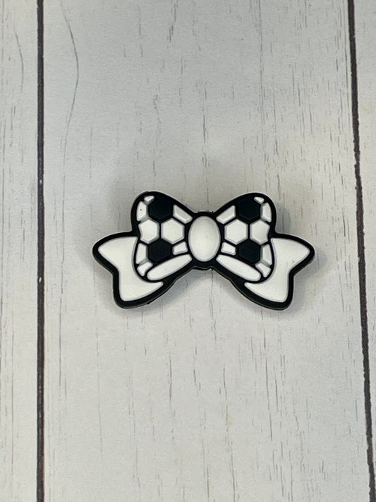 Sports Bow Focal Bead