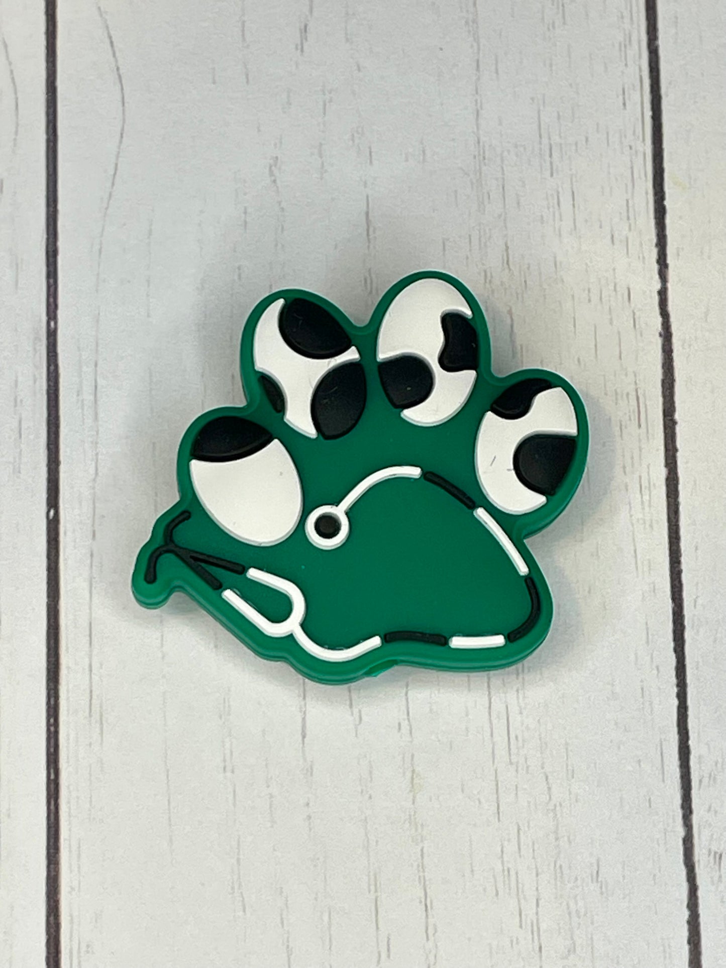 Cow Paw Print Focal Bead