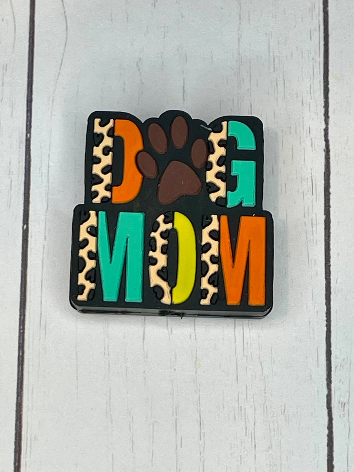 Dog Mom Focal Bead