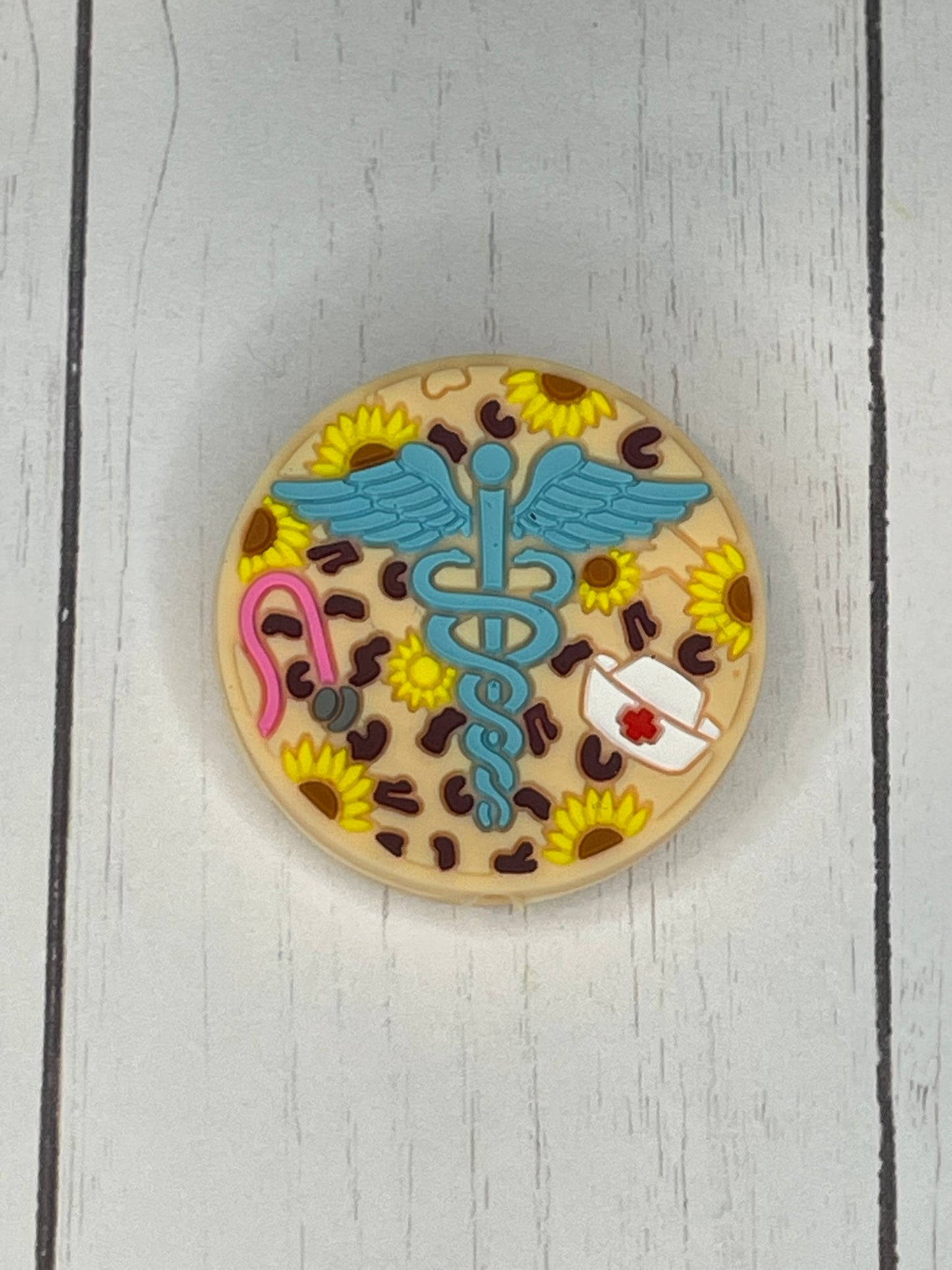 Caduceus Focal Bead