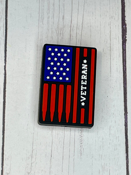 Military Veteran Focal Bead
