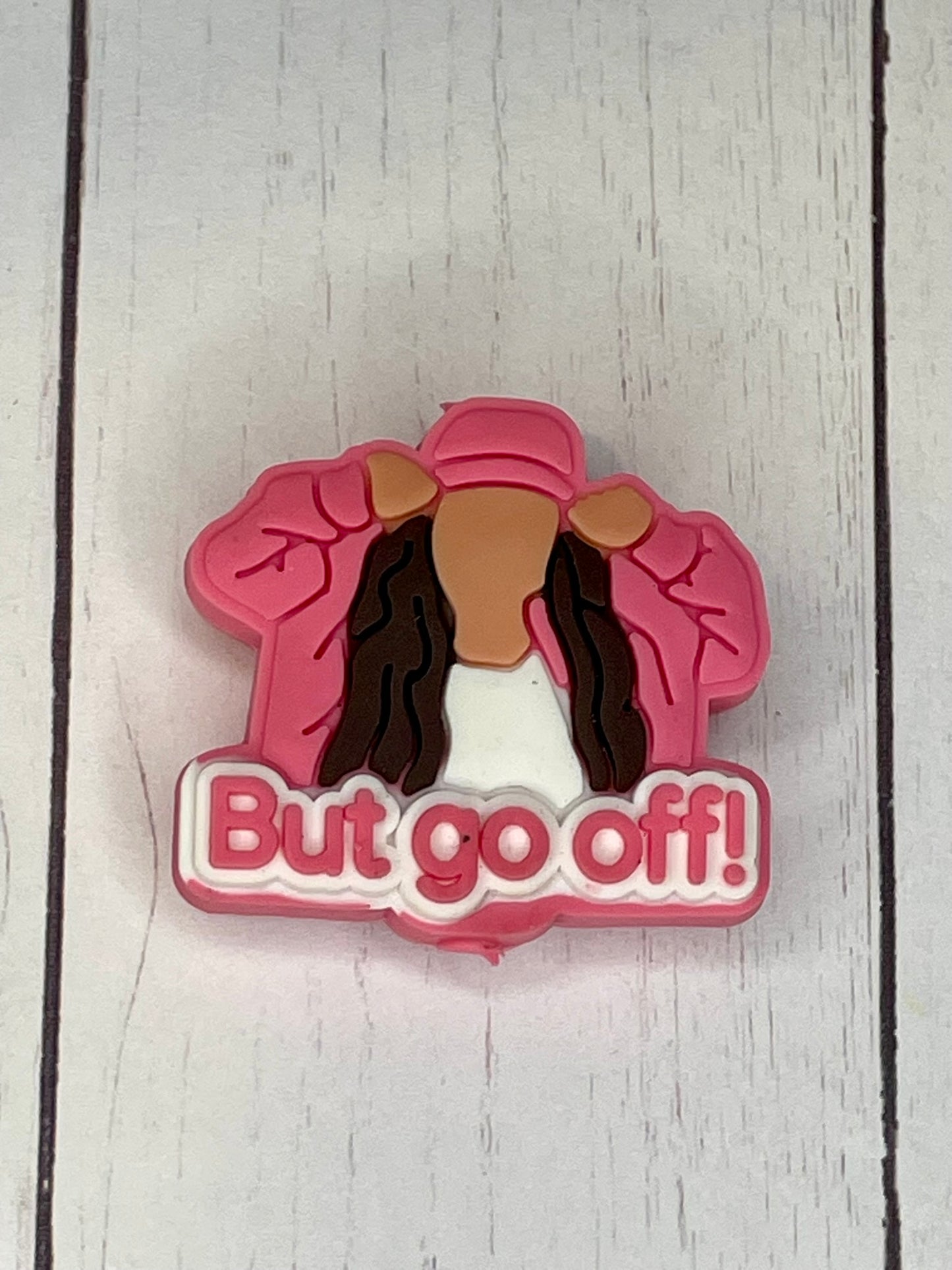 "But Go Off!" Focal Bead