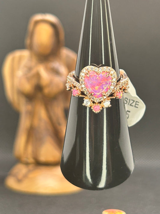 RBP6582- Size 5 - Hearts on FIre