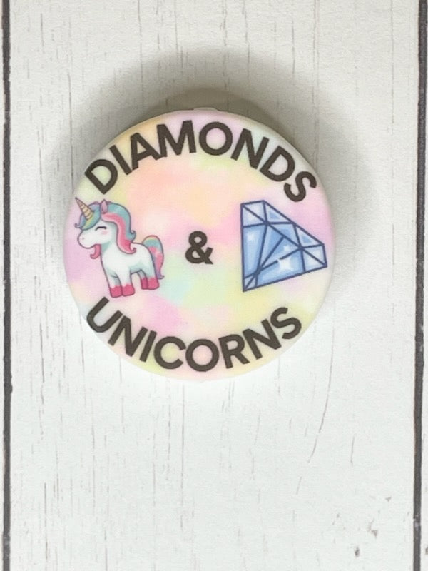 EXCLUSIVE - "Diamonds & Unicorns 3.0" - Bomb Party Inspired Focal Bead