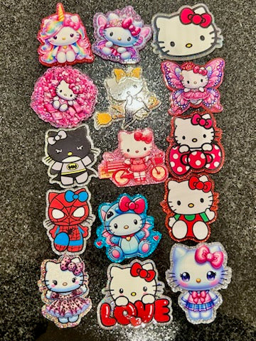 HKitty 2- Acrylic Flatback Bundle (15pcs)