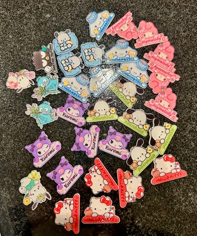 HKitty Mini Charms - Acrylic Flatback Bundle (33pcs)