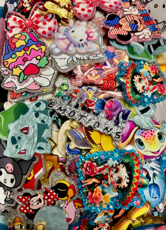 Mystery Pull - Acrylic Flatback Bundle (20pcs)
