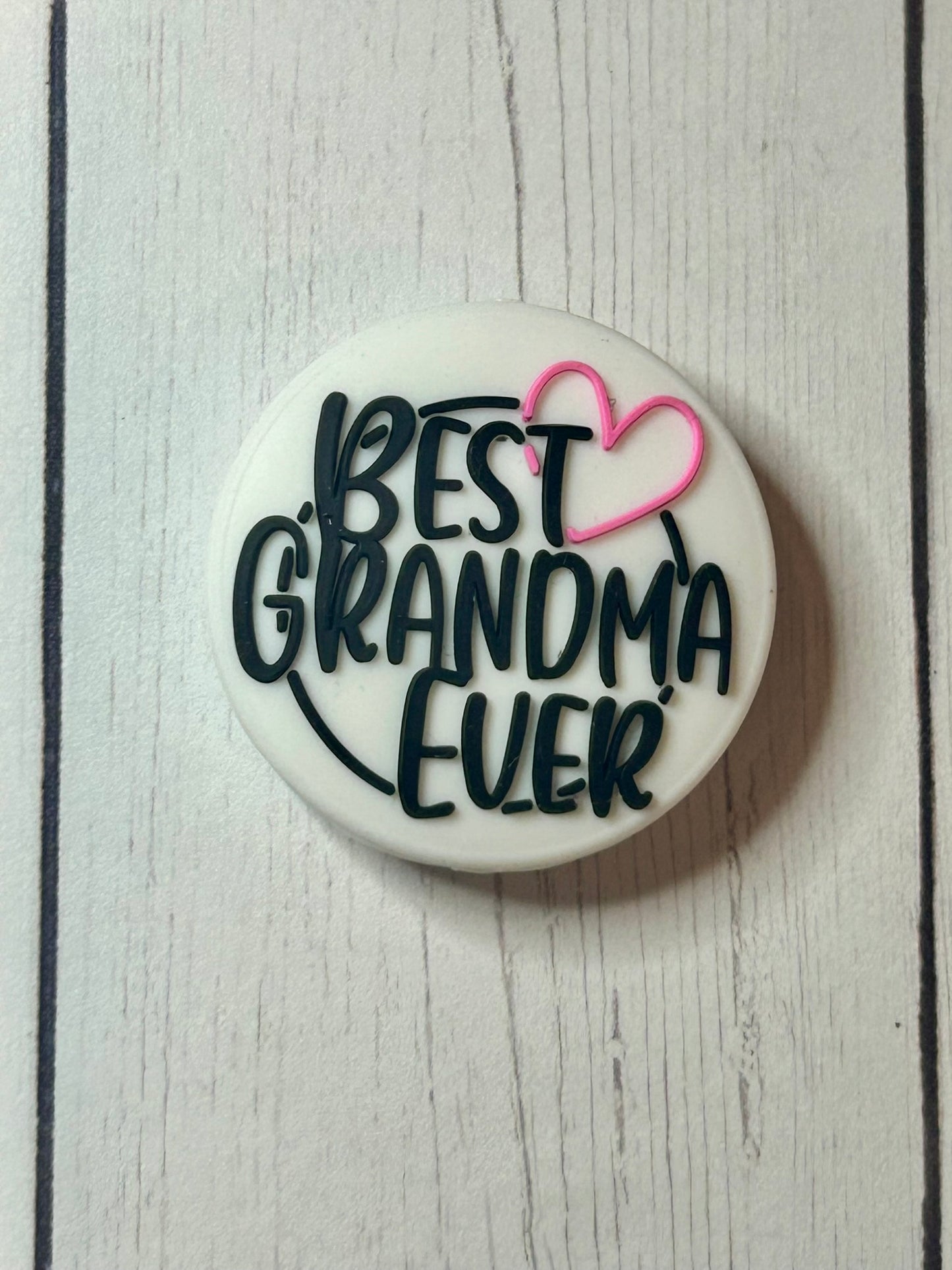 "Best Grandma Ever" Focal Bead
