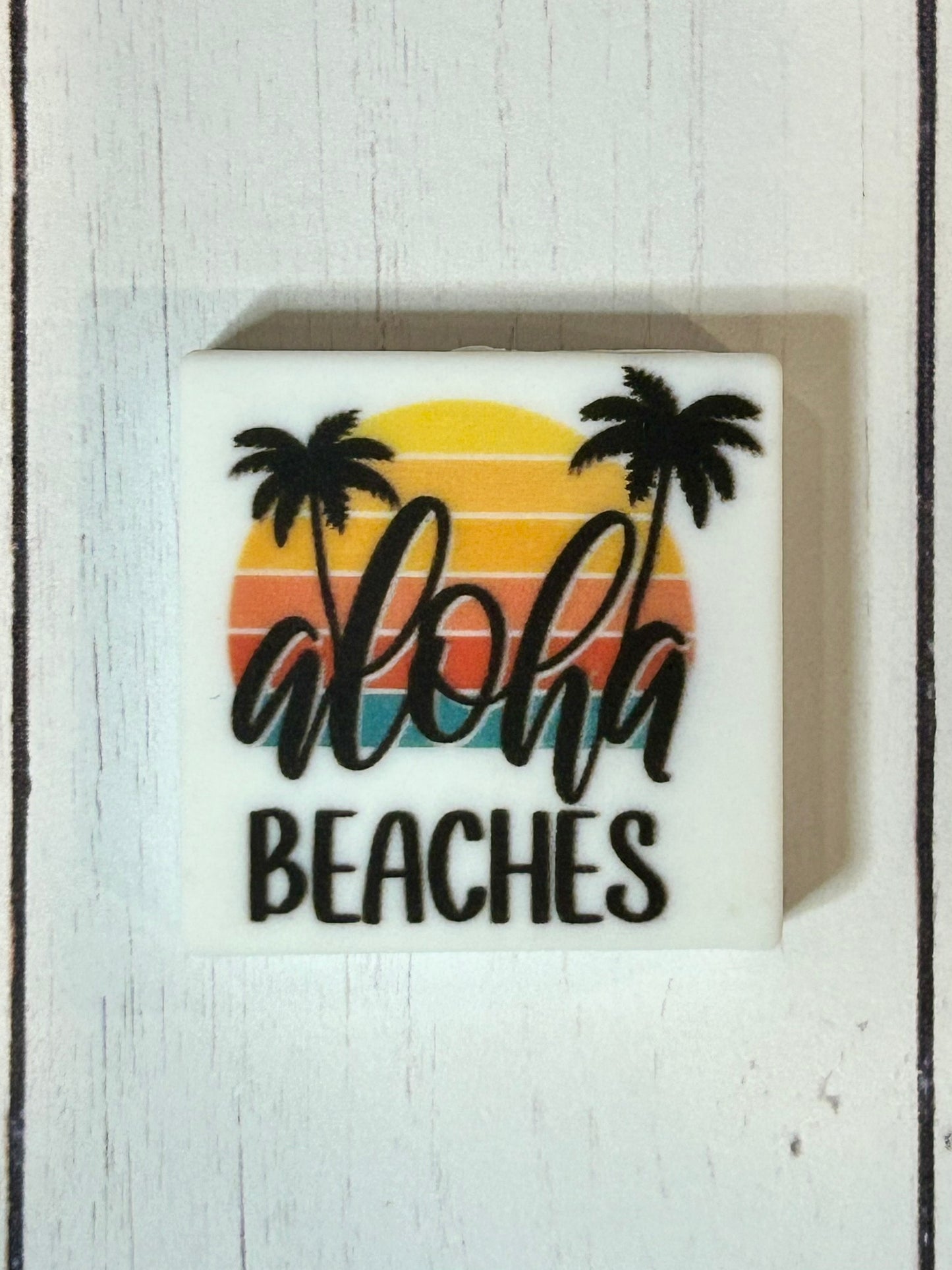 "Aloha Beaches" Focal Bead
