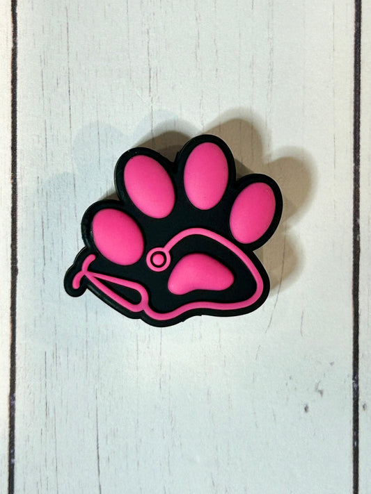 Paw Stethoscope Focal Bead