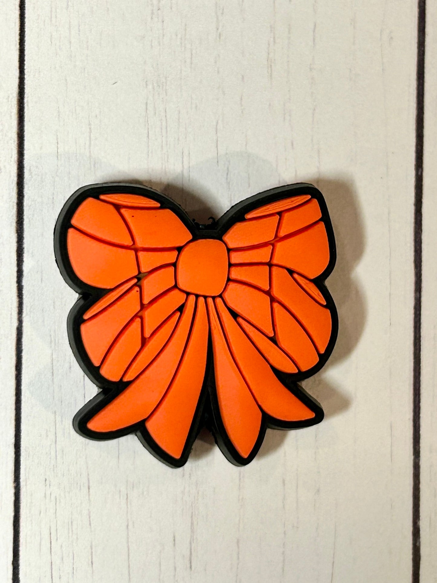 Basketball Bow Focal Bead