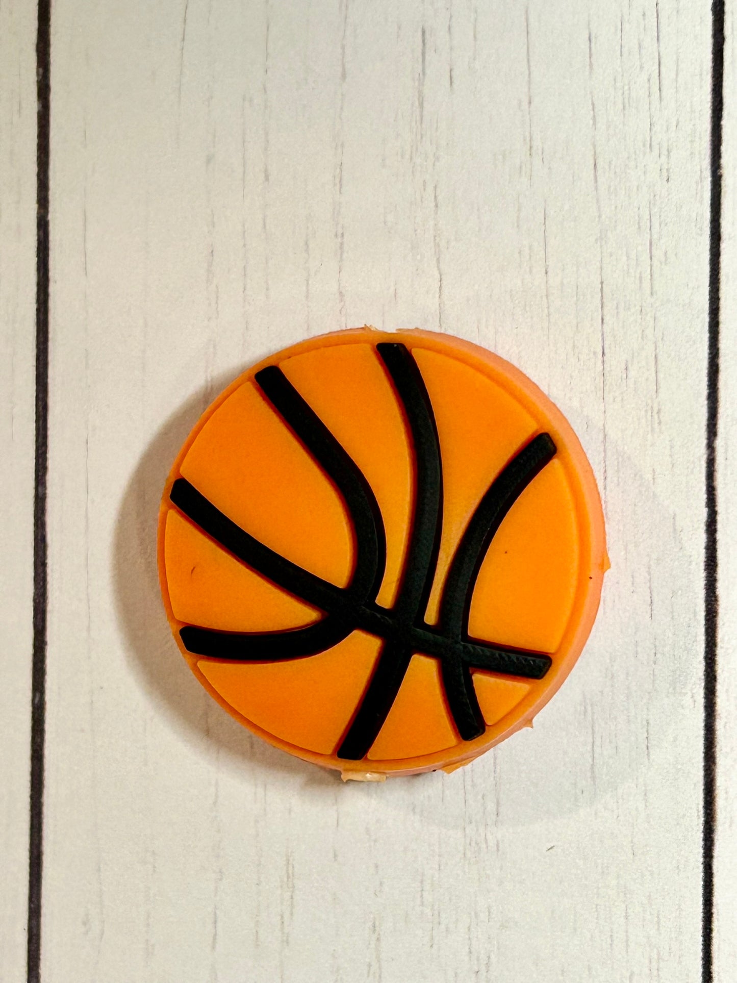 Basketball Focal Bead