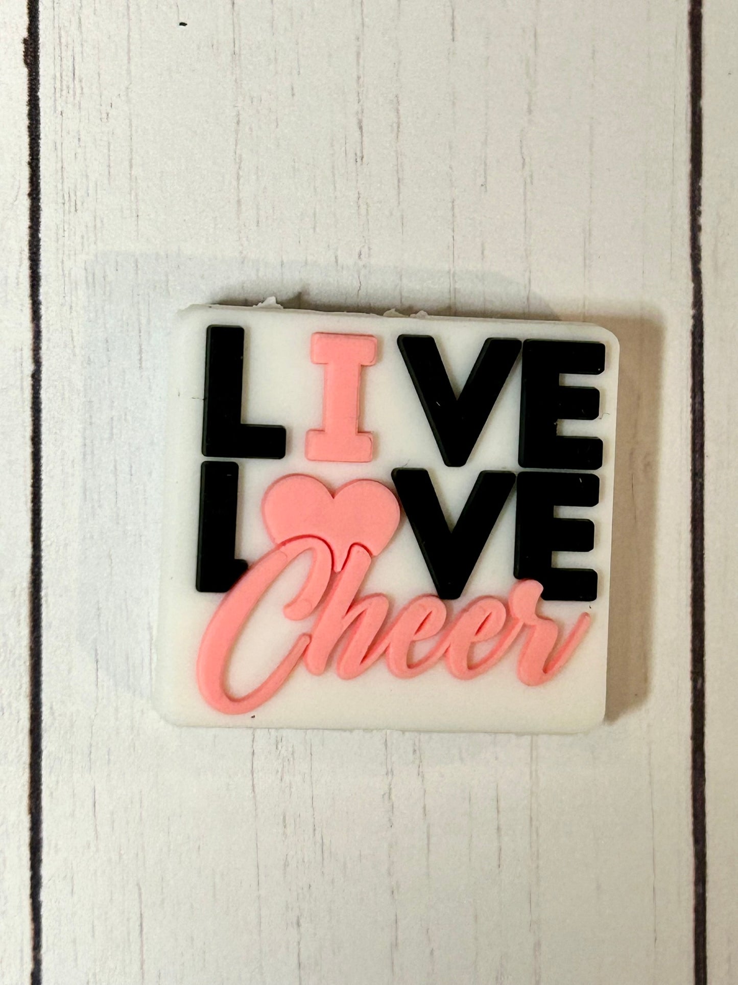 Cheerleading Focal Bead