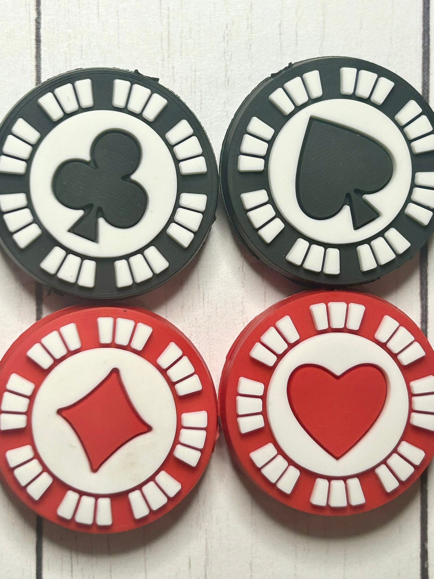 Poker Chips Focal Bead