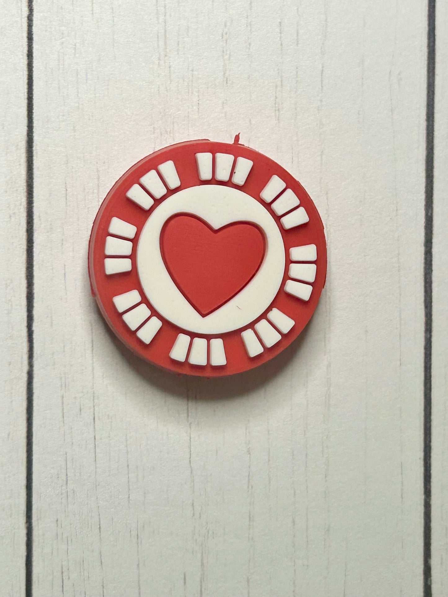 Poker Chips Focal Bead