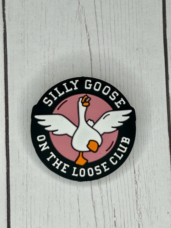 "Silly Goose On The Loose Club" Focal Bead