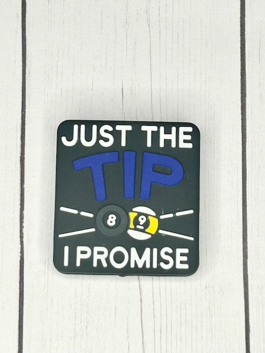 "Just The Tip - I Promise" Focal Bead