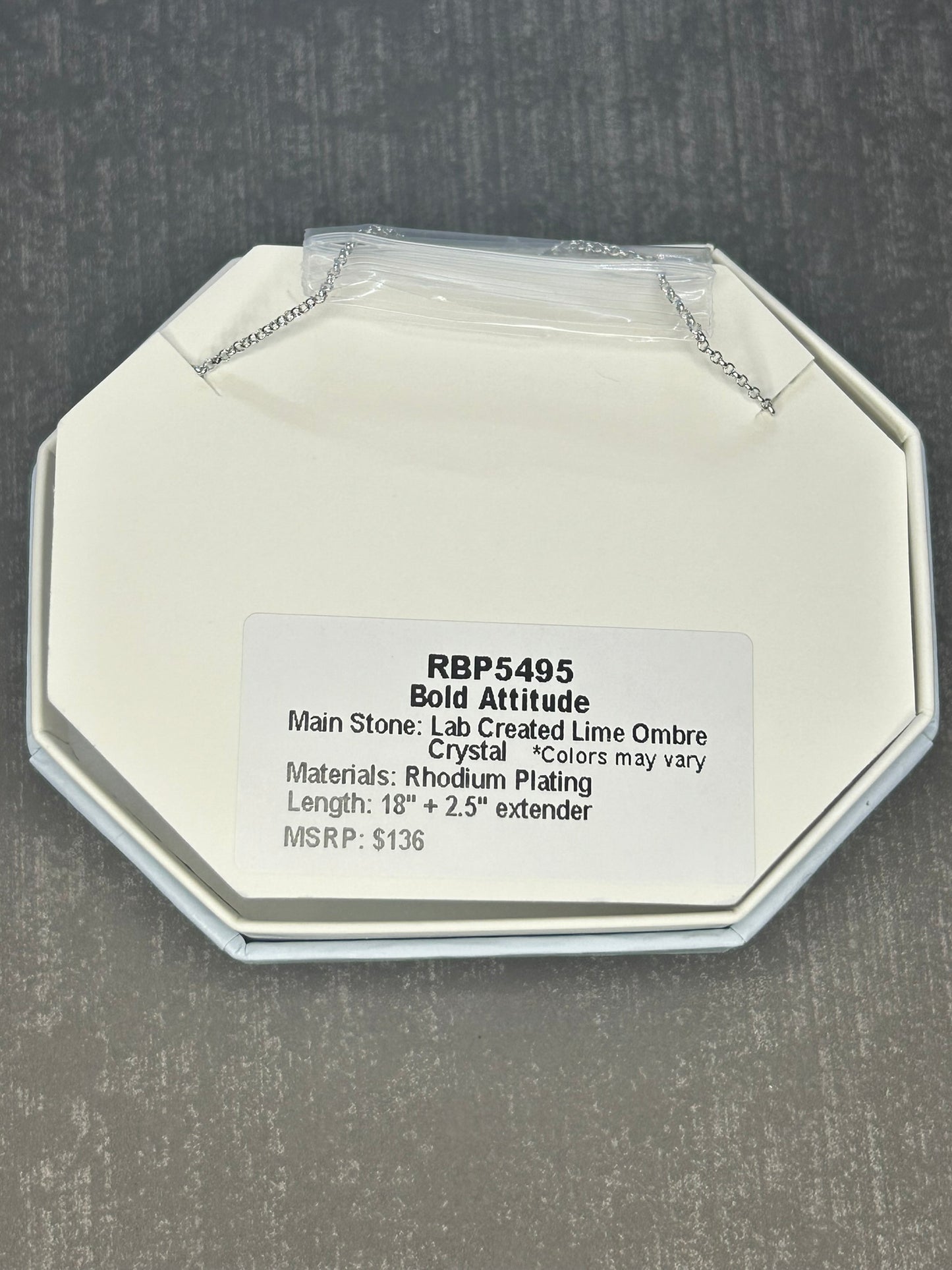 RBP5495 - Bold Attitude (Lime Ombre)