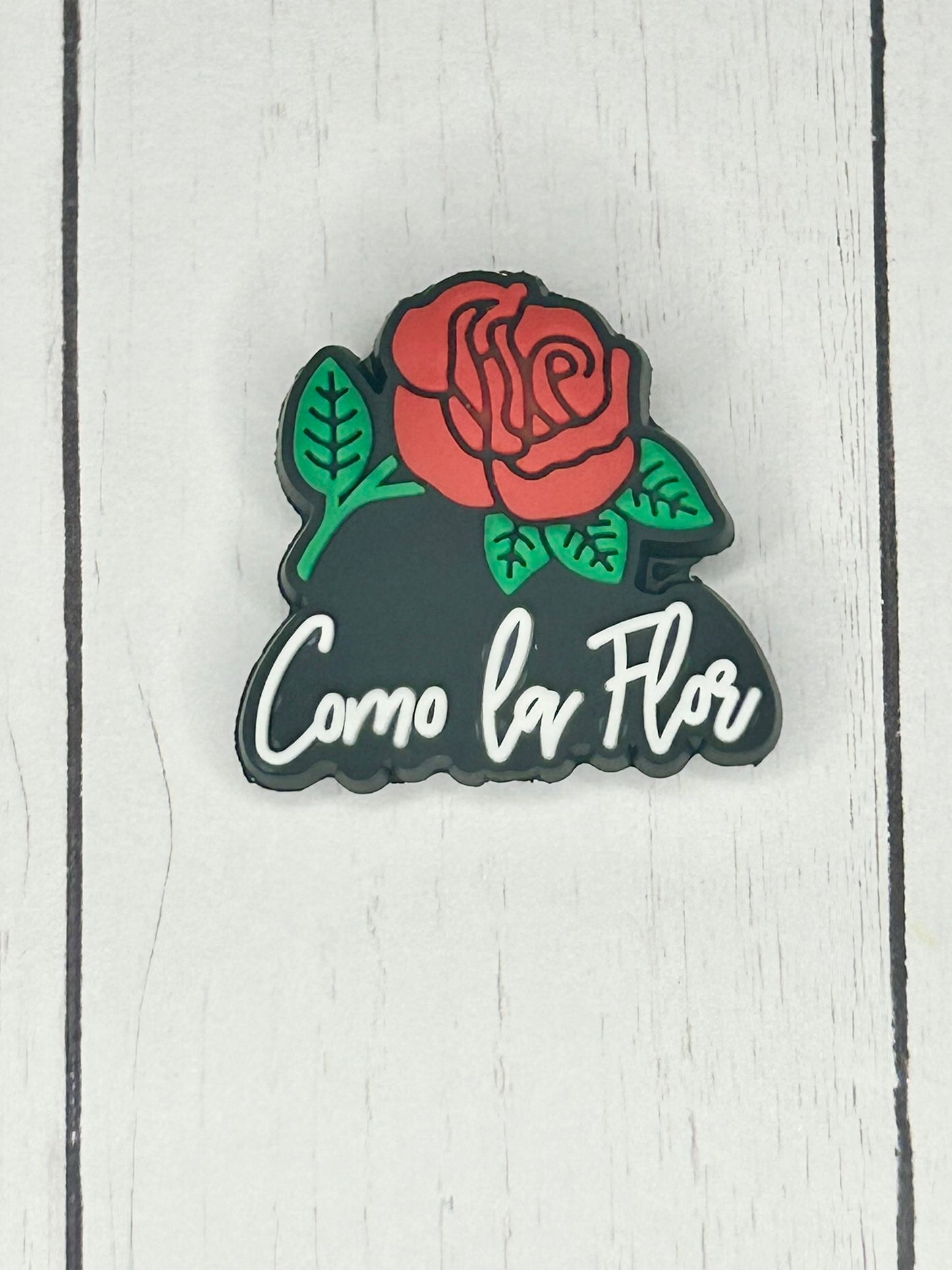 "Como La Flor" Focal Bead