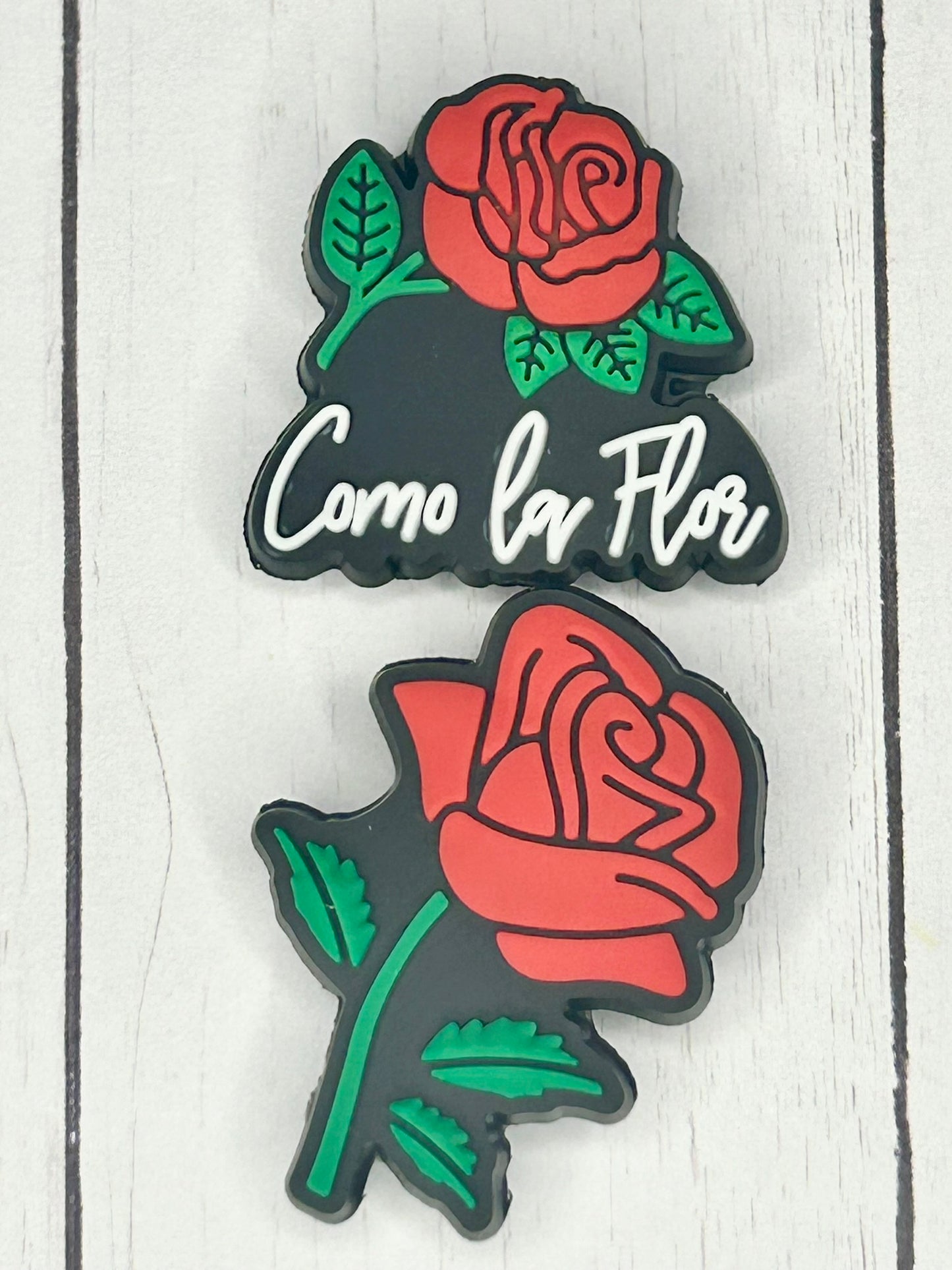 "Como La Flor" Focal Bead