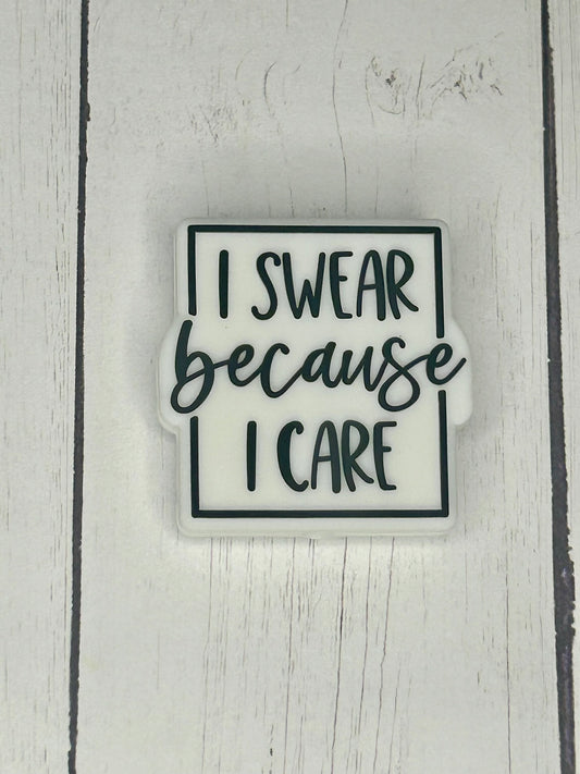 "I Swear Because I Care" Focal Bead