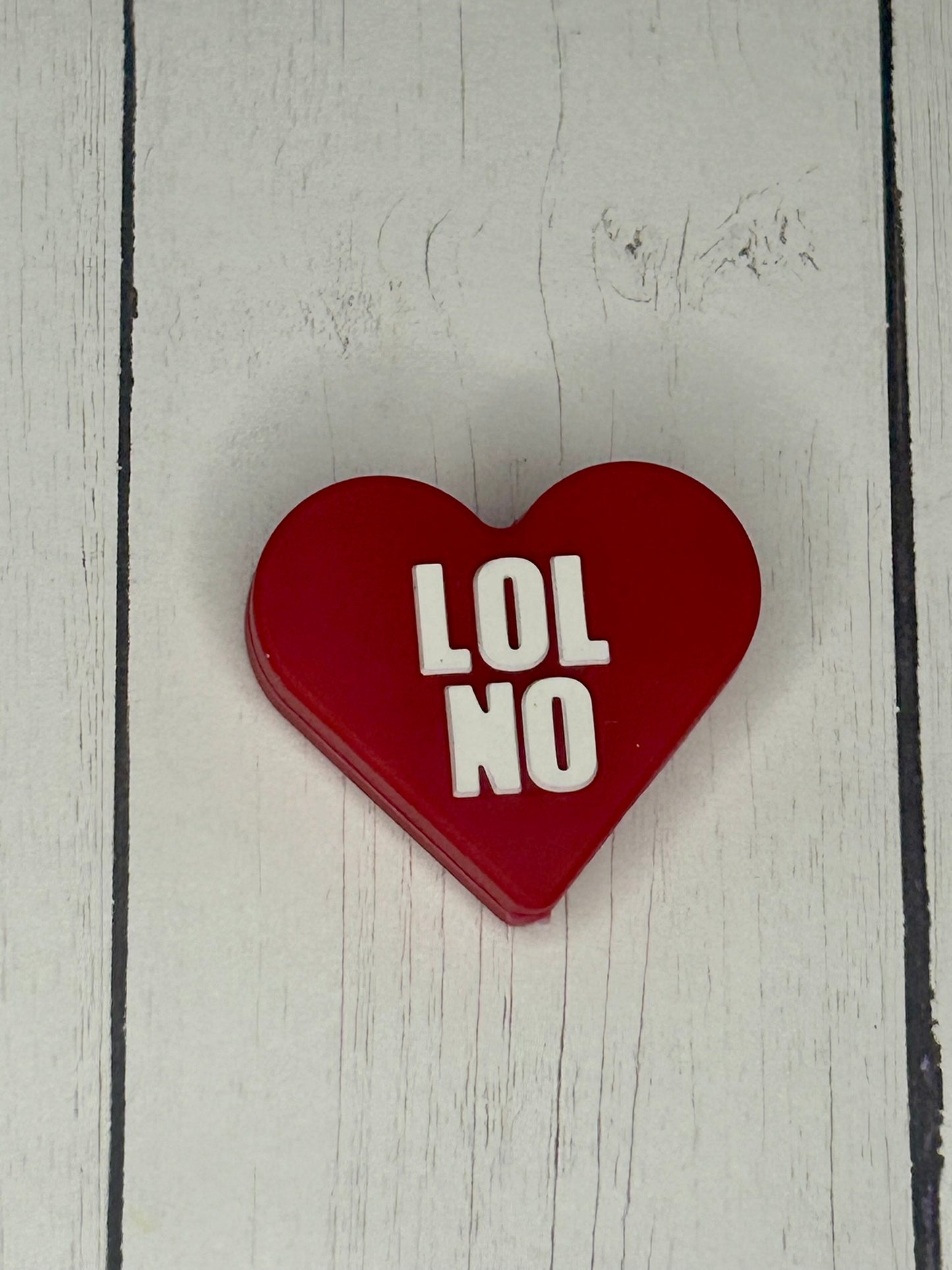 "LOL No" Focal Bead
