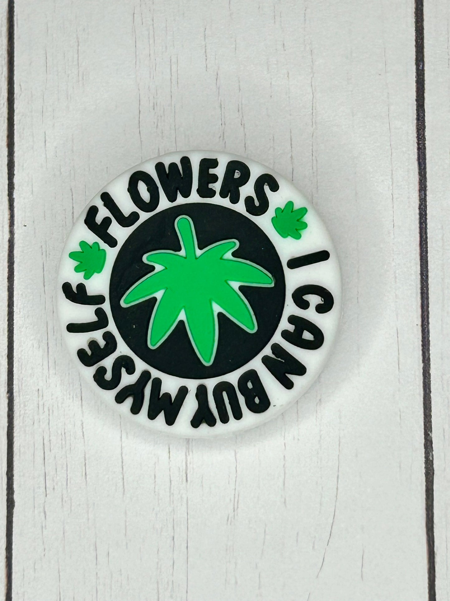 "I Can Buy Myself Flowers" Focal Bead
