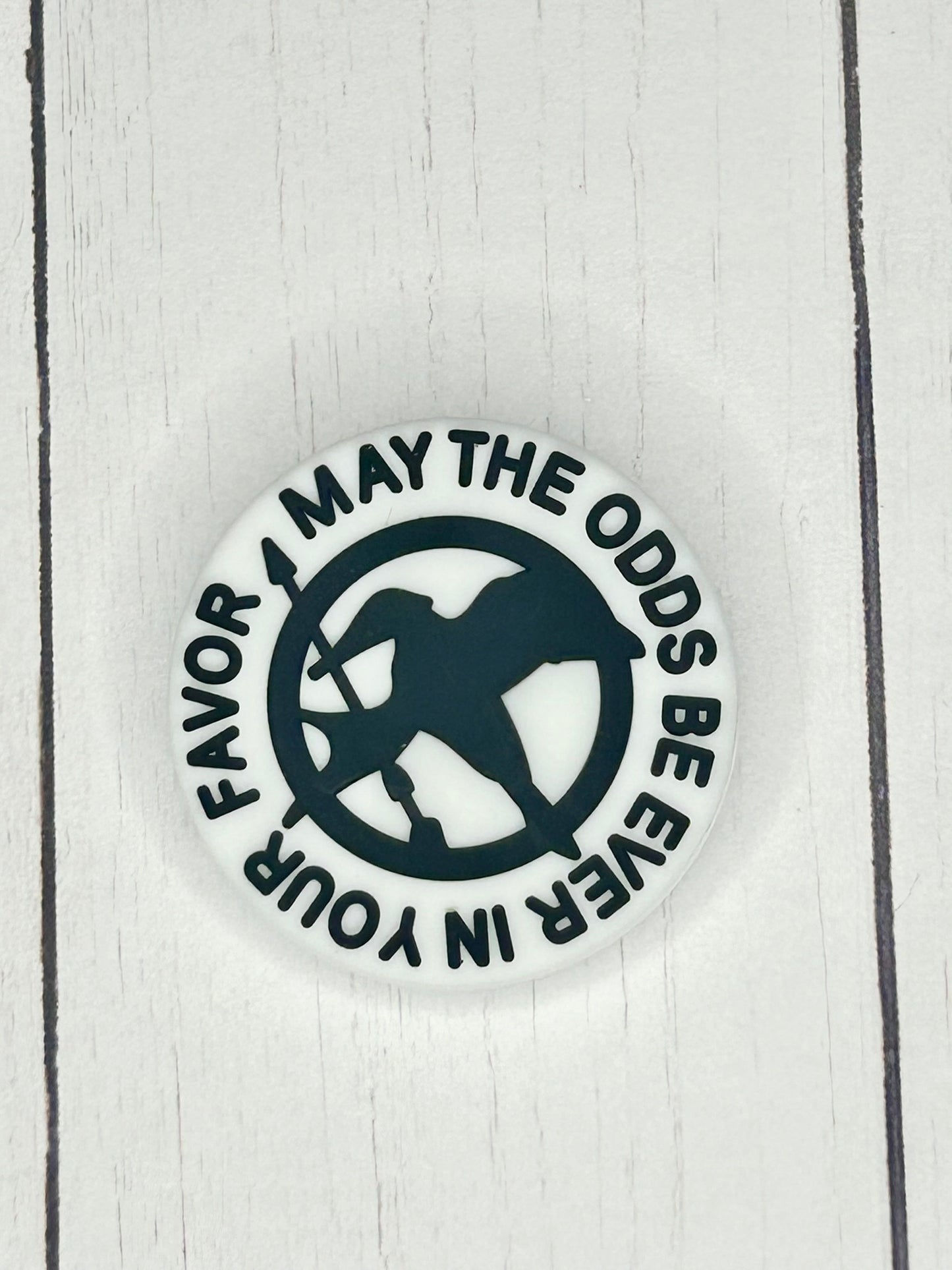 "May The Odds, Be Ever In Your Favor" Focal Bead