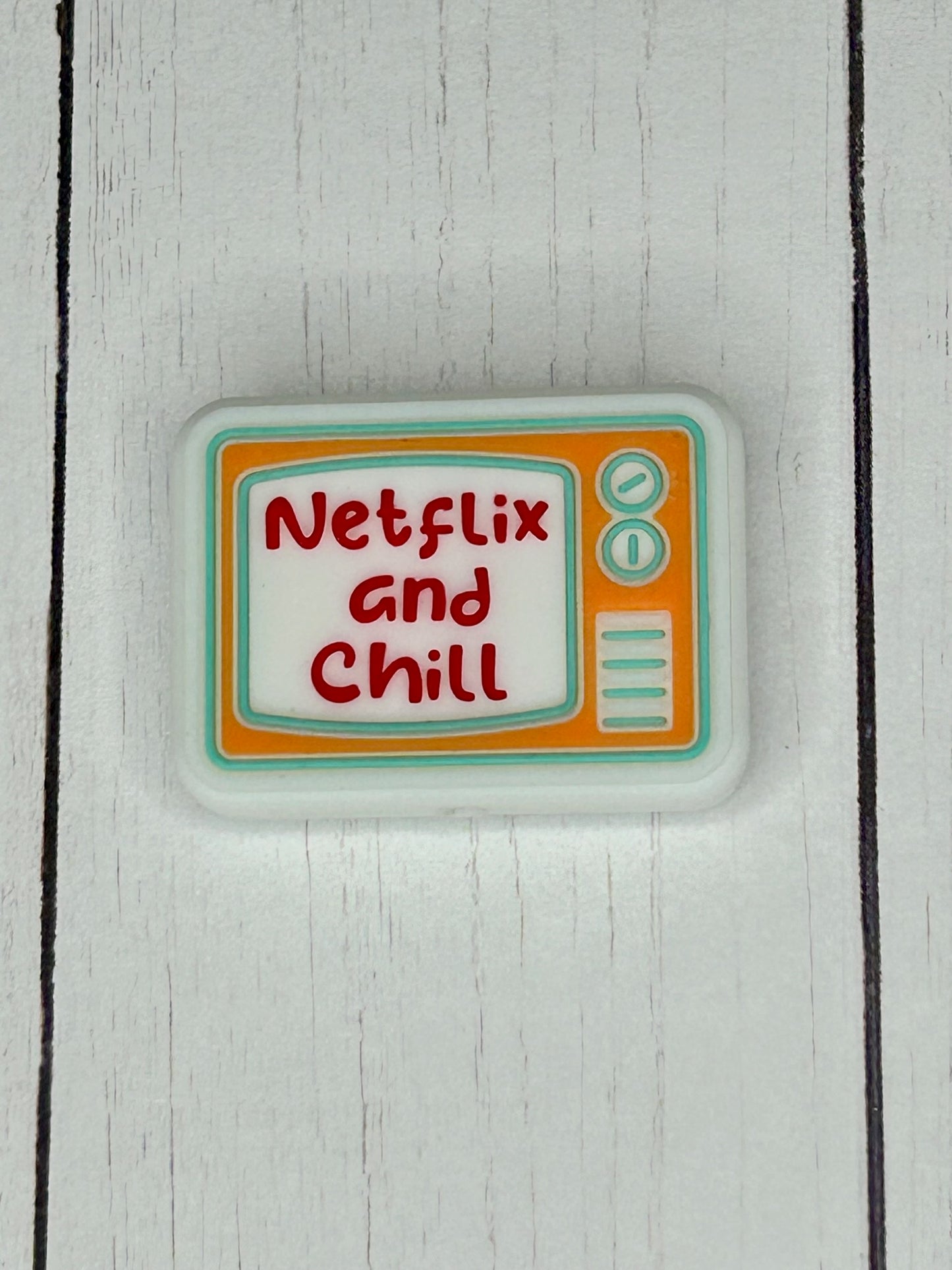 "Netflix and Chill" Focal Bead