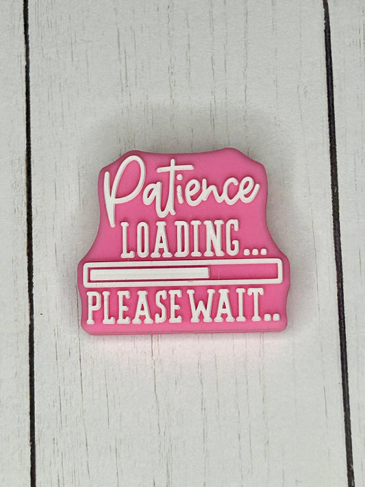 "Patience Loading" - Focal Bead