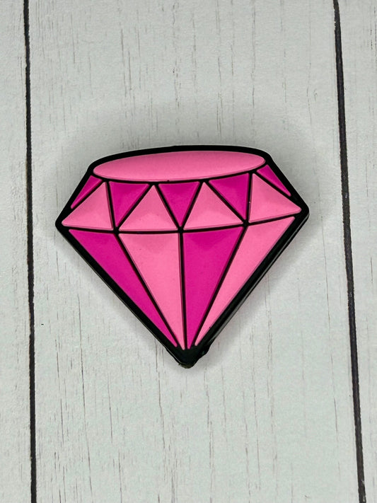 Pink Diamond Focal Bead