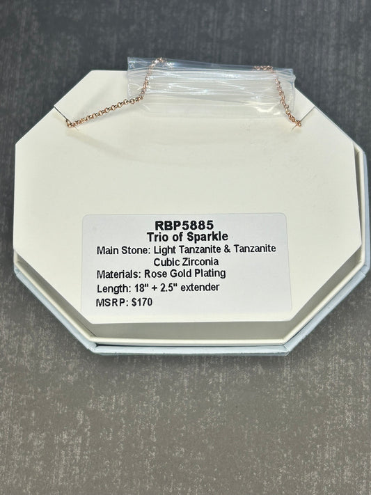 RBP5885 - Trio of Sparkle (Tanzanite)