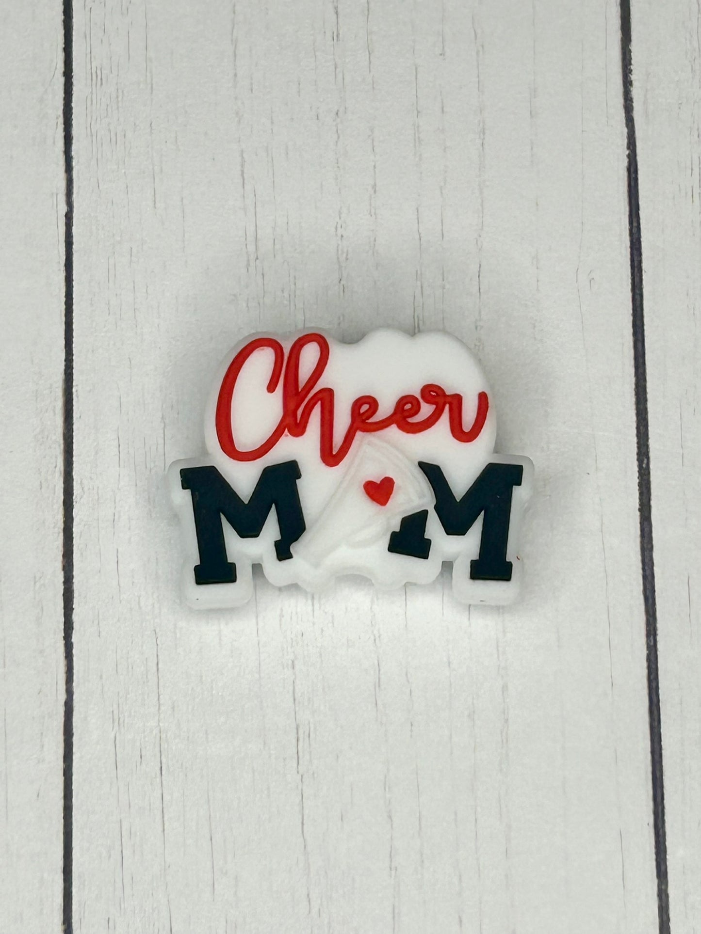 Cheer Mom Focal Bead