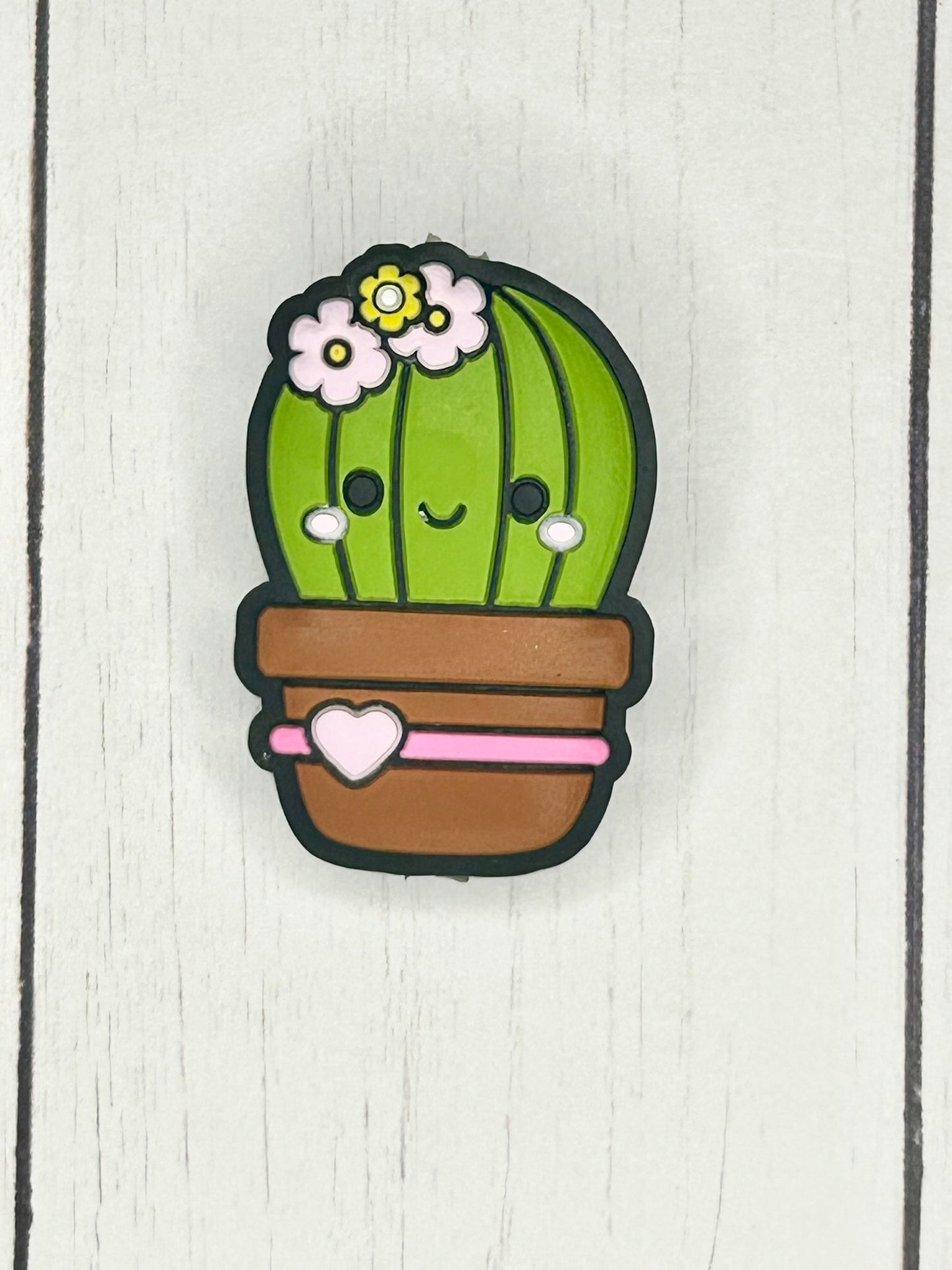 Flower Cactus Focal Bead